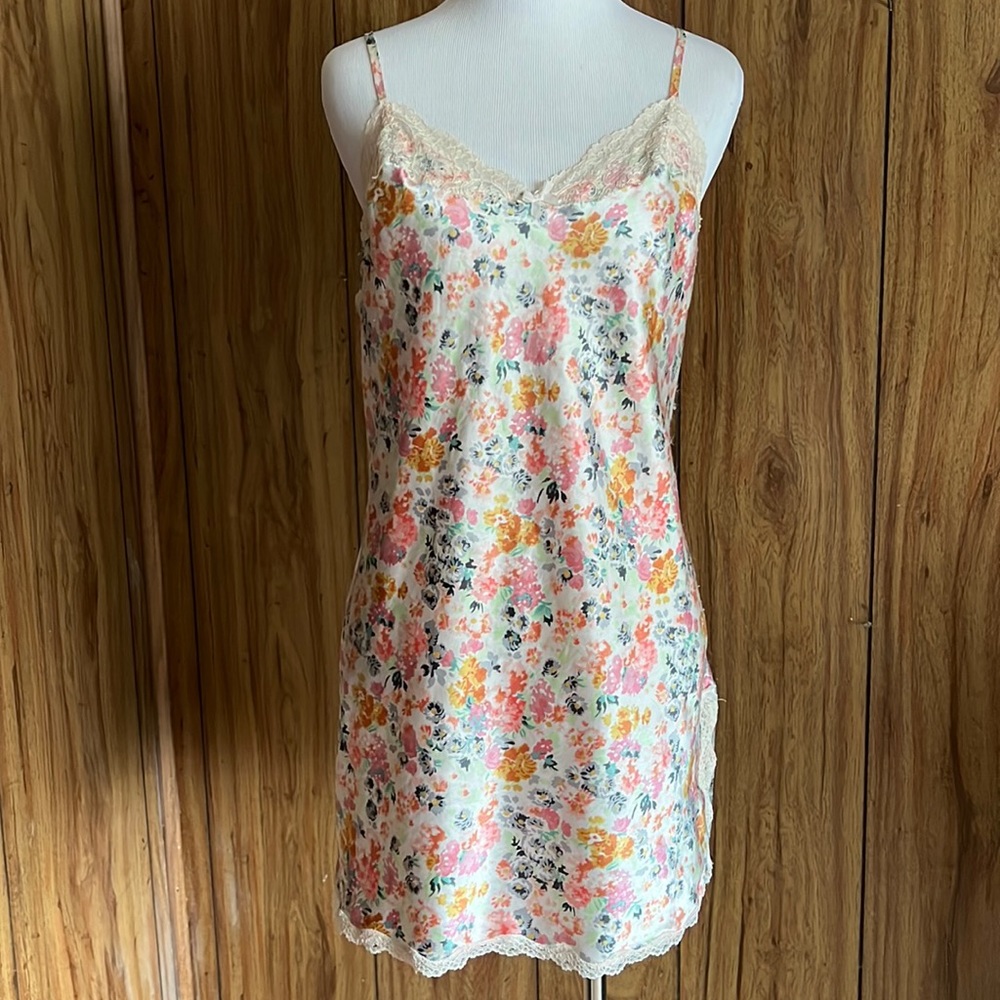 Victorias Secret Floral Slip